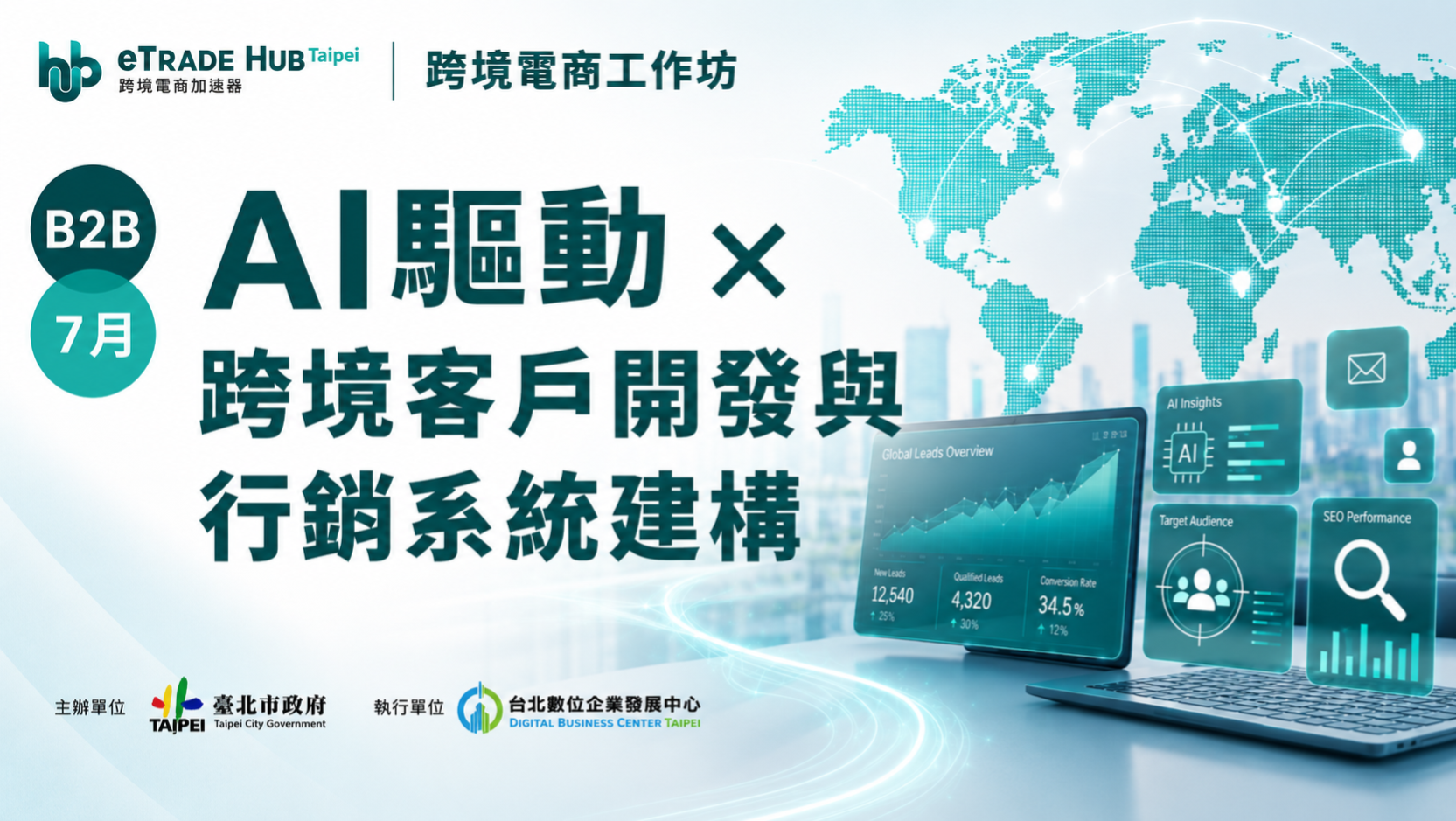 【B2B】AI驅動 × 跨境客戶開發與行銷系統建構